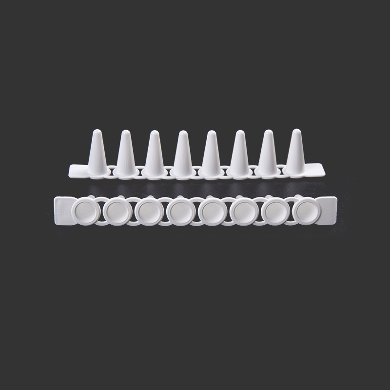 0.1mL PCR 8-feadán Stráice