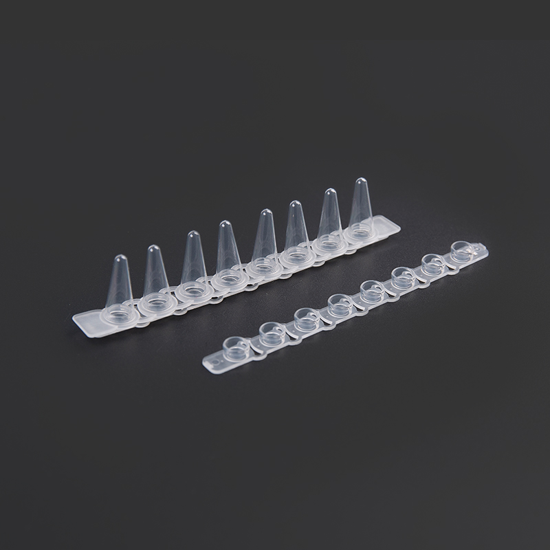 0.1mL PCR 8-feadán Stráice